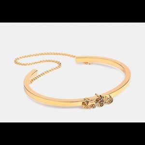 Coach Horse And Carriage Double Chain Cuff